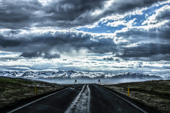 The Road to the North. Iceland