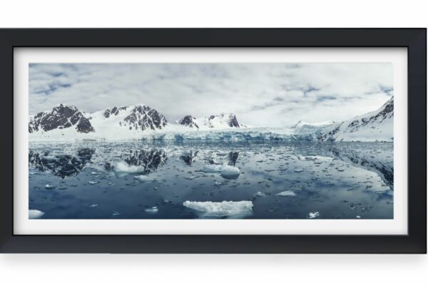 Miroir de glace. Spitzberg