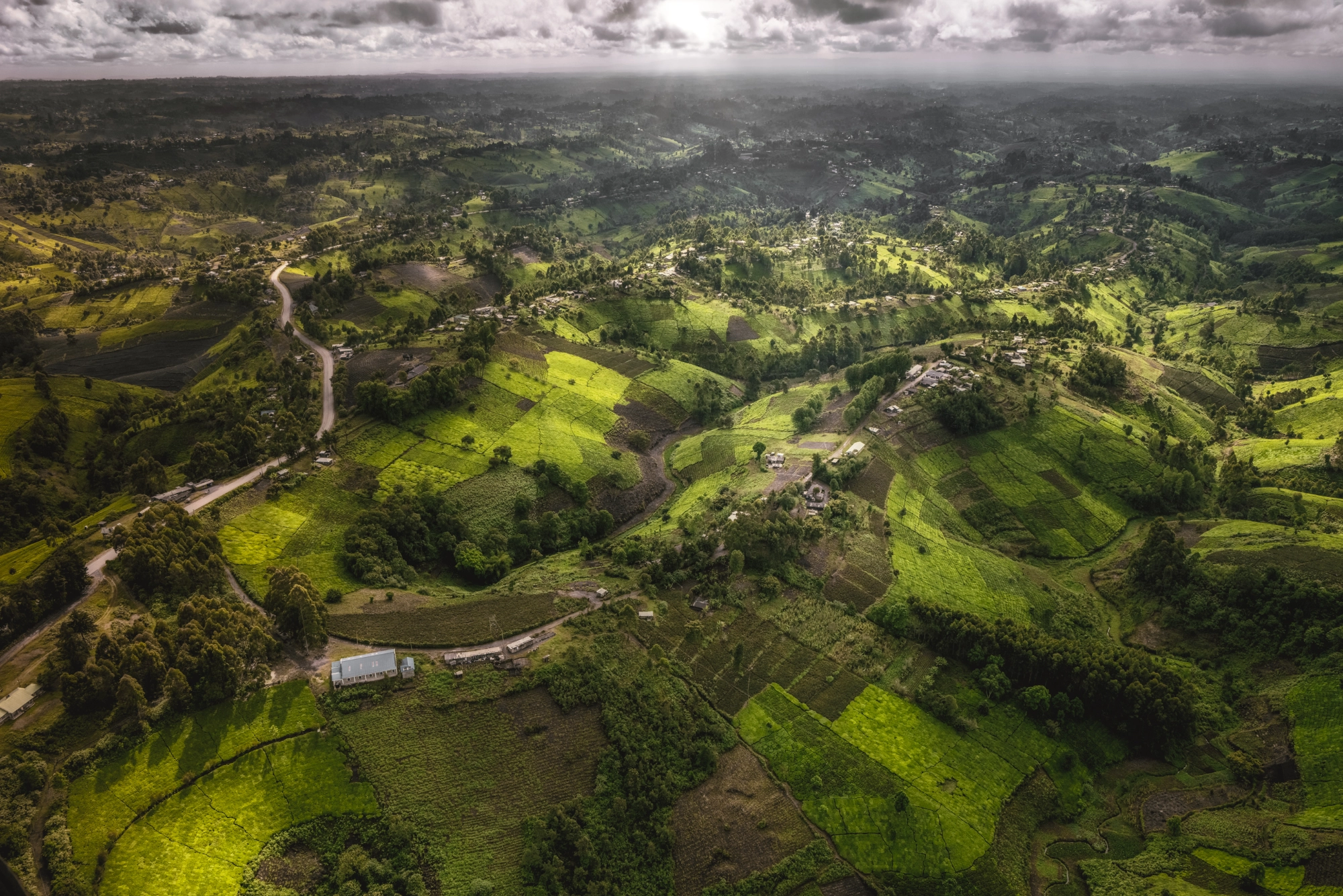 Les terres du Kenya vues du ciel – Image 3